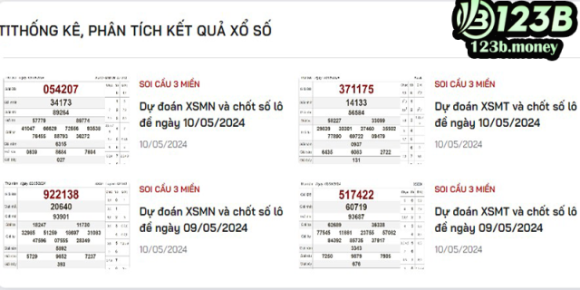 123b.com Soi Cầu Miền Bắc Chuẩn Nhất Cùng Cao Thủ 123B