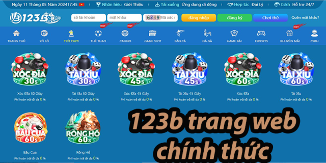 123B trang web chính thức | Thiên đường cá cược trực tuyến!